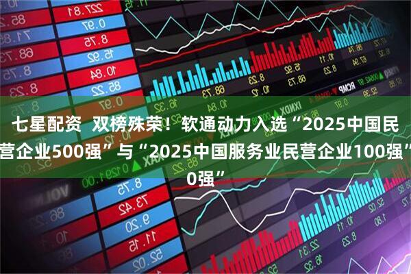 七星配资  双榜殊荣！软通动力入选“2025中国民营企业500强”与“2025中国服务业民营企业100强”