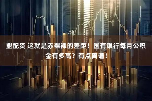 盟配资 这就是赤裸裸的差距!国有银行每月公积金有多高?有点离谱!