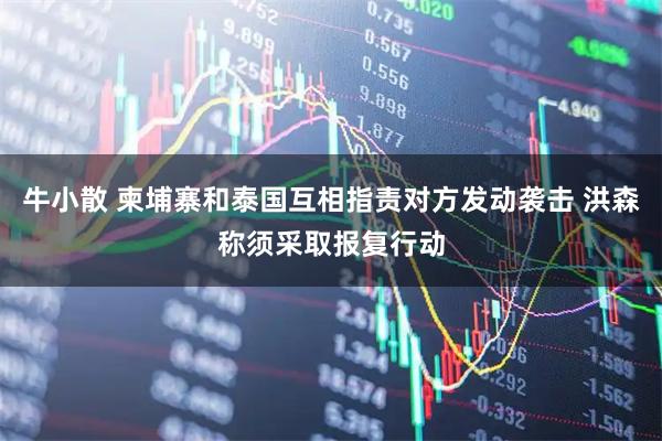 牛小散 柬埔寨和泰国互相指责对方发动袭击 洪森称须采取报复行动